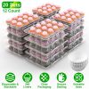 12 Count 20 Sets Clear Cupcake Boxes Disposable Cupcake Containers Stackable Cupcake Carrier Holders with 240 Liners High Dome Lid