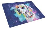 NEW Hippie Dawg Glass Cutting Board Decorative Tempered Glass Kitchen Cutting and Serving Board Large Size Chopping Board