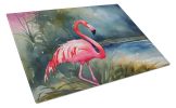 NEW Flamingo Glass Cutting Board Decorative Tempered Glass Kitchen Cutting and Serving Board Large Size Chopping Board