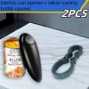 Automatic can opener + Bottle opener, hands-free can opener, easy to open any size can, smooth edges, portable and small, easy to use, battery powered