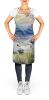 Bufflehead Apron Cooking Kitchen Server Baking Crafts Gardening for Adult Women Men, Unisex, Large, Multicolor